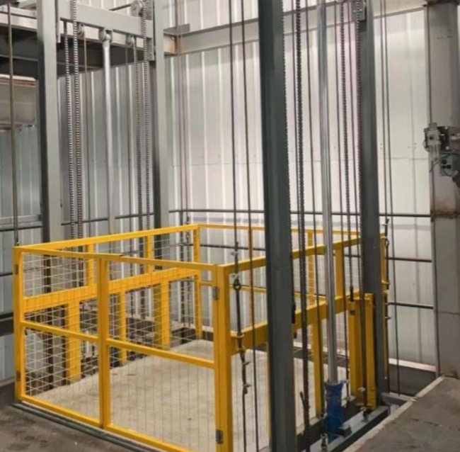 扬州导轨式升降机一般加工周期